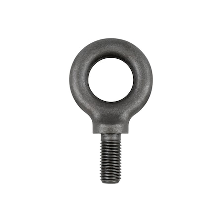 Huyett Eye Bolt With Shoulder, 1/4", 1 in Shank, 3/4 in ID, Carbon Steel, Self Colored MEB014-100-2AHD